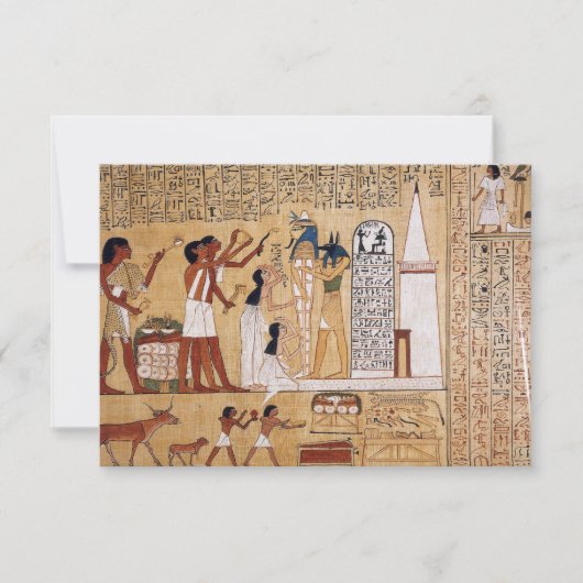 Opening van de plechtige ceremonie van de dood kaart (Voorkant)