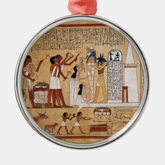 Opening van de plechtige ceremonie van de dood metalen ornament (Voorkant)