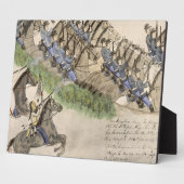 Opening van de Slag bij de Grote Hoorn van de Grot Fotoplaat (Zijkant)