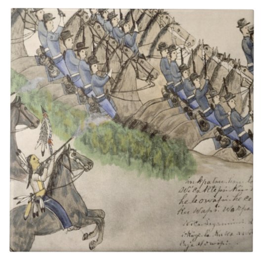 Opening van de Slag bij de Grote Hoorn van de Grot Tegeltje (Voorkant)