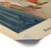 Opening van de spoorweg Saida in Algerije Poster (Hoek)