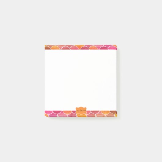 Opening van de visweegschaal post-it® notes (Voorkant)