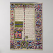 Opening van de woorden van Leviticus Poster (Voorkant)