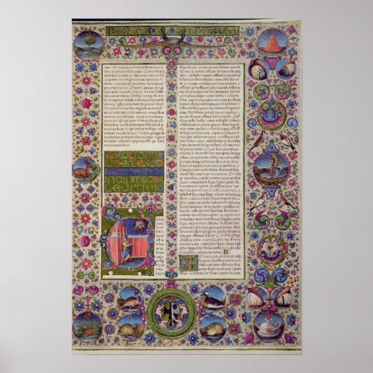 Opening van de woorden van Leviticus Poster (Voorkant)