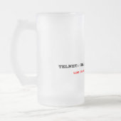 Opening van een sessie Telnet - de Mok van de Beer (Links)