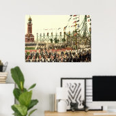 Opening van het kanaal van Kiel, Kiel Poster (Thuiskantoor)