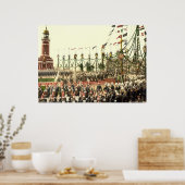 Opening van het kanaal van Kiel, Kiel Poster (Keuken)