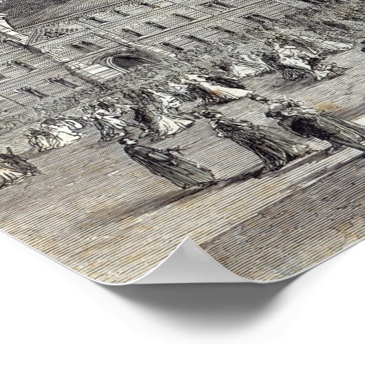 Opening van het Keble College, Oxford Poster (Hoek)