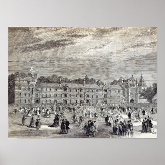 Opening van het Keble College, Oxford Poster (Voorkant)