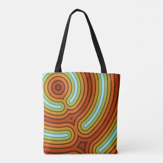 Opening voor Awe Tote Bag (Achterkant)