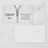 Opening Zip Visitekaartje (Voorkant / Achterkant)