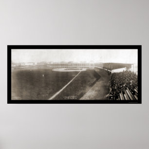 Openingsdag Cincinnati Foto 1905 Poster