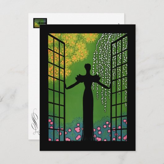 Openingsdeuren ~ Briefkaart / Uitnodigingen / RSVP (Voorkant / Achterkant)