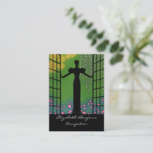 Openingsdeuren PAPIER/GROOTTE/VORM-OPTIES - Visitekaartje (Staand voorkant)