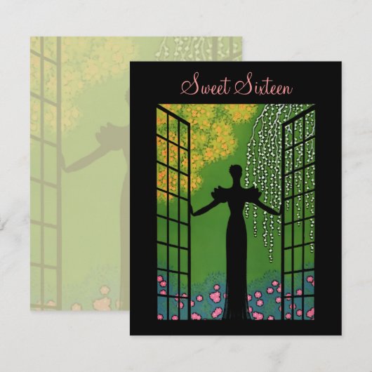 Openingsdeuren ~ Uitnodigingen (Voorkant / Achterkant)