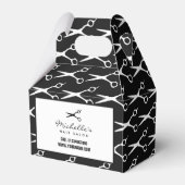 Openingsgeschenk voor kapperszaak of herenkapper bedankdoosjes (Voorkant Zijde)