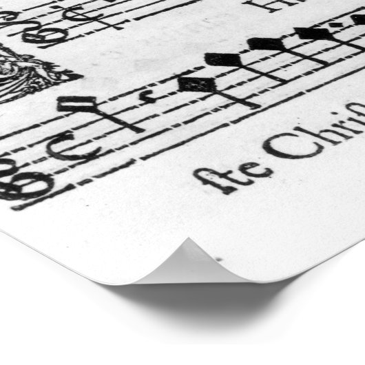 Openingspagina van de Mass for Double Choir Poster (Hoek)