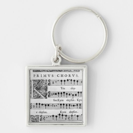 Openingspagina van de Mass for Double Choir Sleutelhanger (Voorkant)