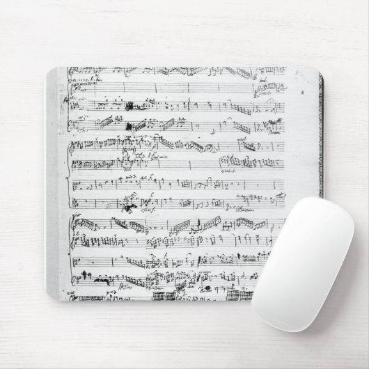 Openingspagina van de score "Les Paladins" Muismat (Met muis)