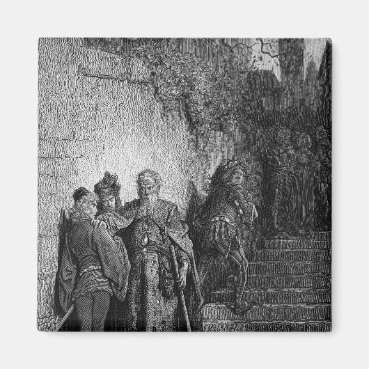 Openingsscène van 'The Rime of the Ancient' Magneet (Voorkant)