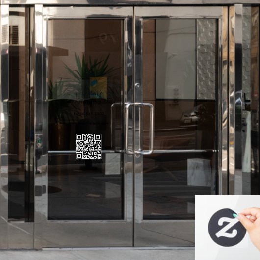 Openingstijden afspraak alleen welkom raamsticker (Kantoordeur)