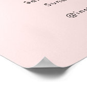 Openingstijden | Openingstijden voor zakelijke Log Poster (Hoek)