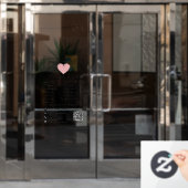 Openingstijden Speldjes Kapper Haarstylist Raamsticker (Kantoordeur)