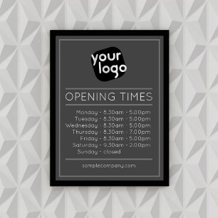  openingstijden voor Logo- en tekstbedrijven Perfect Poster