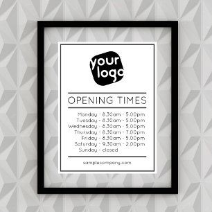 openingstijden voor Logo- en tekstbedrijven Perfect Poster