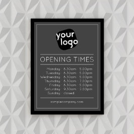  openingstijden voor Logo- en tekstbedrijven Perfect Poster