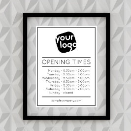  openingstijden voor Logo- en tekstbedrijven Perfect Poster