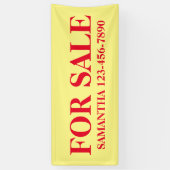 Openlucht voor Verkoop Banner, de Banner van de Va (Verticaal)