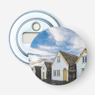 Openluchtmuseum van Glaumbaer Button Flesopener