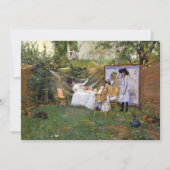 openluchtontbijt | William Merritt Chase (Voorkant)