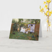 openluchtontbijt | William Merritt Chase Kaart (Gele Bloem)