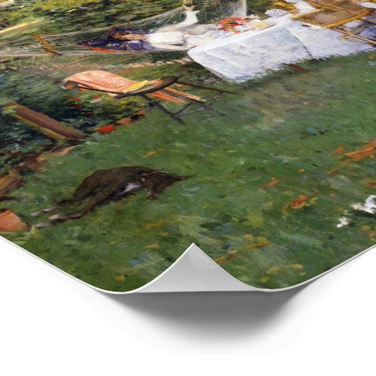 openluchtontbijt | William Merritt Chase Poster (Hoek)