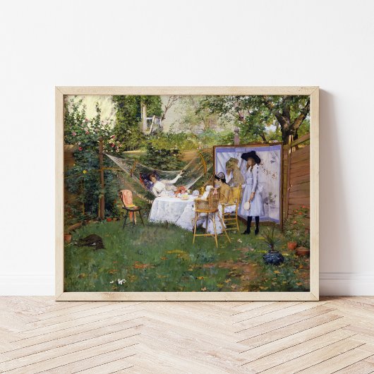 openluchtontbijt | William Merritt Chase Poster