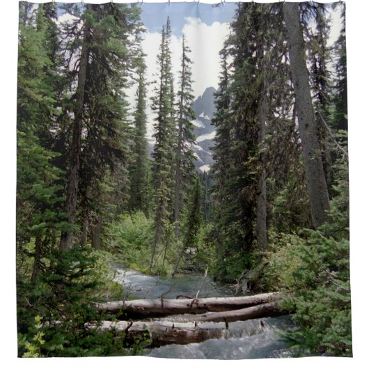 openluchtscène douchegordijn (Voorkant)