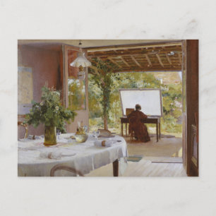 Openluchtstudio William Blair Bruce Briefkaart