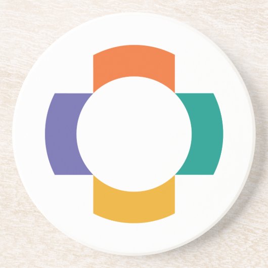 OpenMRS Stone-Onderzetter Zandsteen Onderzetter (Voorkant)