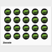 openSUSE-Sticker Ronde Sticker (Vel)
