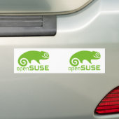 openSuzie Linux-Logo Bumpersticker (Op auto)