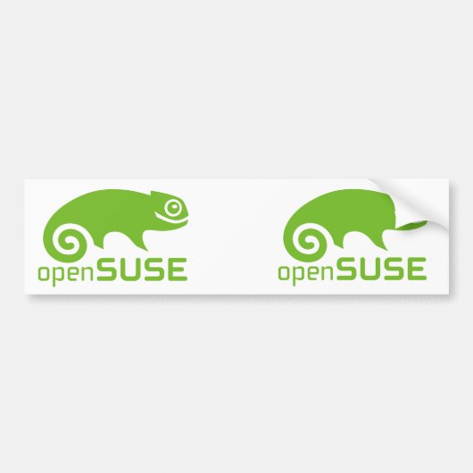 openSuzie Linux-Logo Bumpersticker (Voorkant)