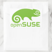 openSuzie Linux-Logo Rechthoekige Sticker (Tas)