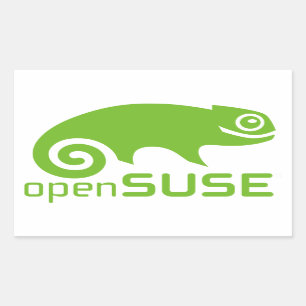 openSuzie Linux-Logo Rechthoekige Sticker