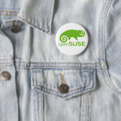 openSuzie Linux-Logo Ronde Button 5,7 Cm (In situ)