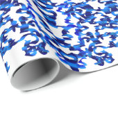 Openwerkpatroon in de stijl van de chinoiserie cadeaupapier (Rol Hoek)