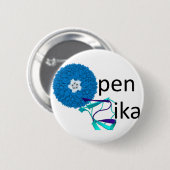 OpenZika-Button Ronde Button 5,7 Cm (Voorkant /achterkant)