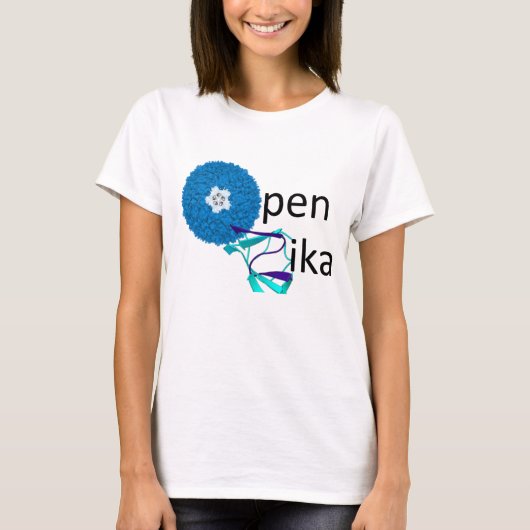 OpenZika T-shirt voor dames (Voorkant)