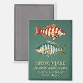 Opeongo Lake Algonquin Provincial Park Ontario  Magneet (Voorkant / Achterkant)